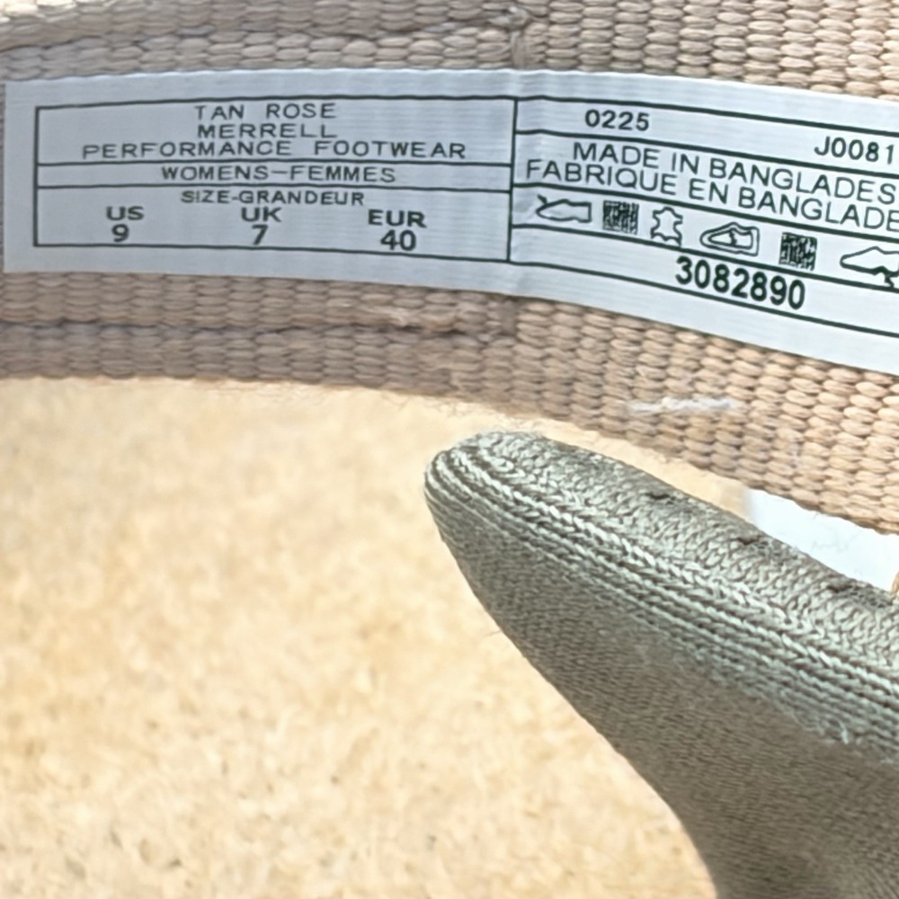 Merrell Women's Sz‎ 9 Speed Fusion RMX Sandals Tan Rose Performance Footwear EUC - Picture 10 of 12